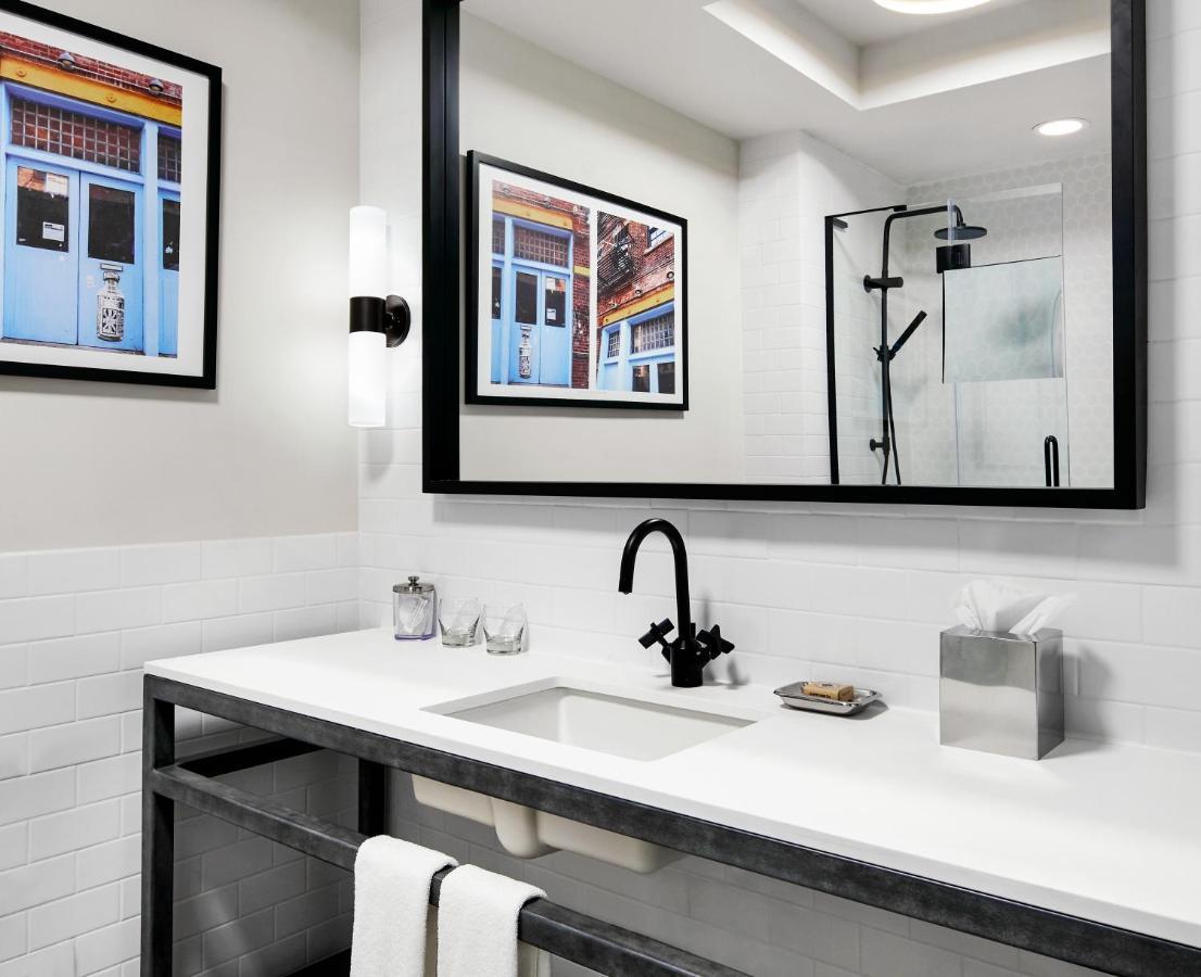 Gansevoort Meatpacking Hotel Nova Iorque Exterior foto Bathroom