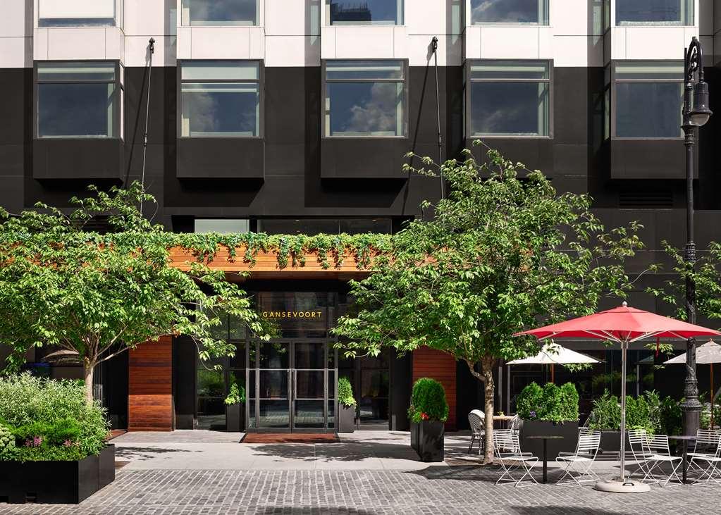 Gansevoort Meatpacking Hotel Nova Iorque Exterior foto The hotel's entrance