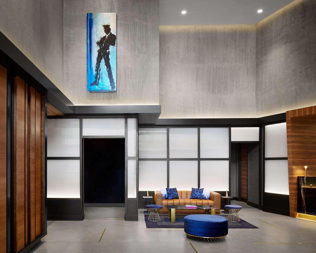 Gansevoort Meatpacking Hotel Nova Iorque Interior foto The lobby of the hotel