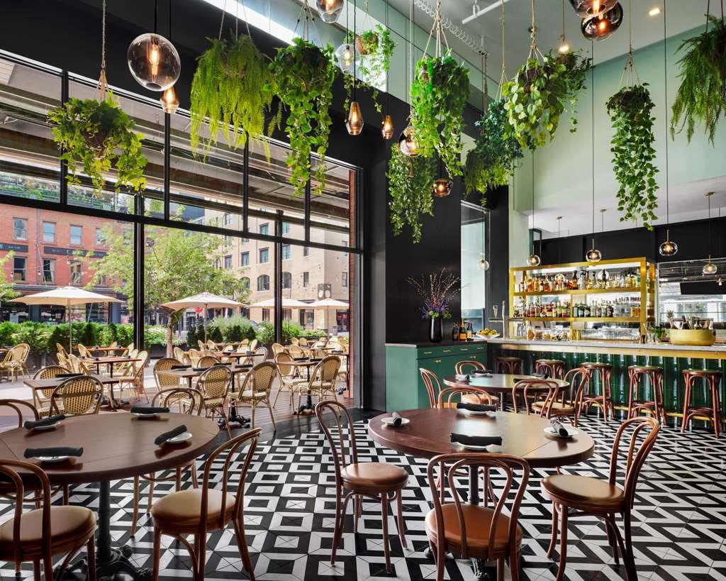 Gansevoort Meatpacking Hotel Nova Iorque Restaurante foto Restaurant interior
