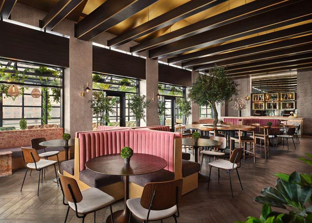 Gansevoort Meatpacking Hotel Nova Iorque Restaurante foto The interior of the restaurant