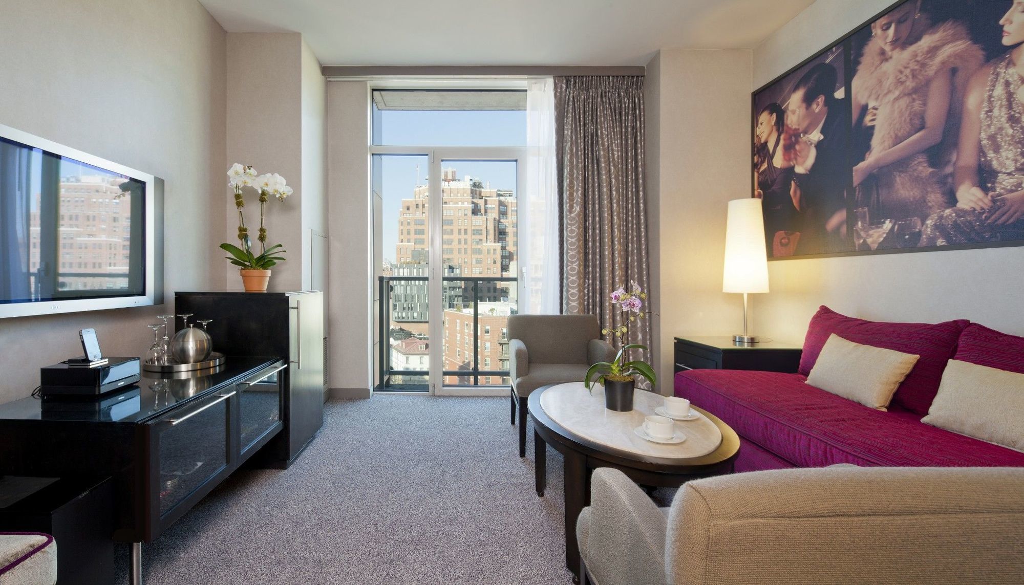Gansevoort Meatpacking Hotel Nova Iorque Exterior foto A room at the Bellagio